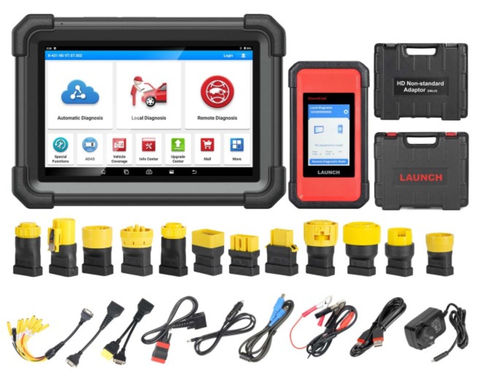 Why we choose LAUNCH HD truck diagnostic tool?