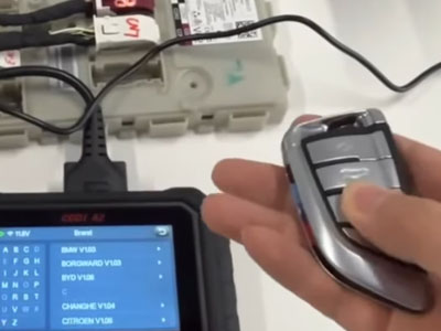 How To Use The CGDI A2 to Add a New Key 