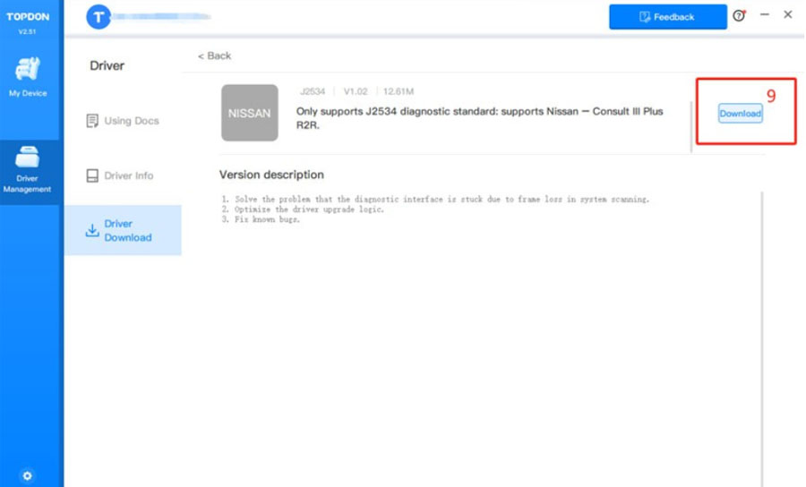 Setup Topdon Rlink J2534 for Nissan OEM software