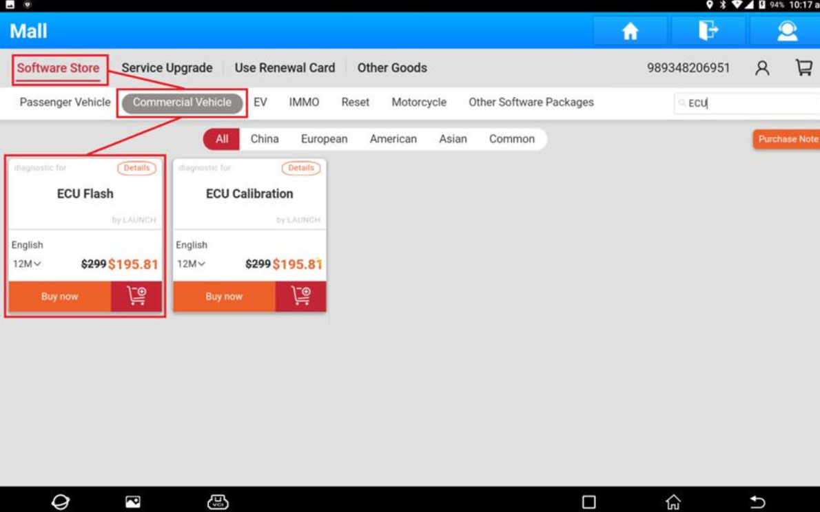 How to Purchase and Configure Launch X431 ECU Flash Function